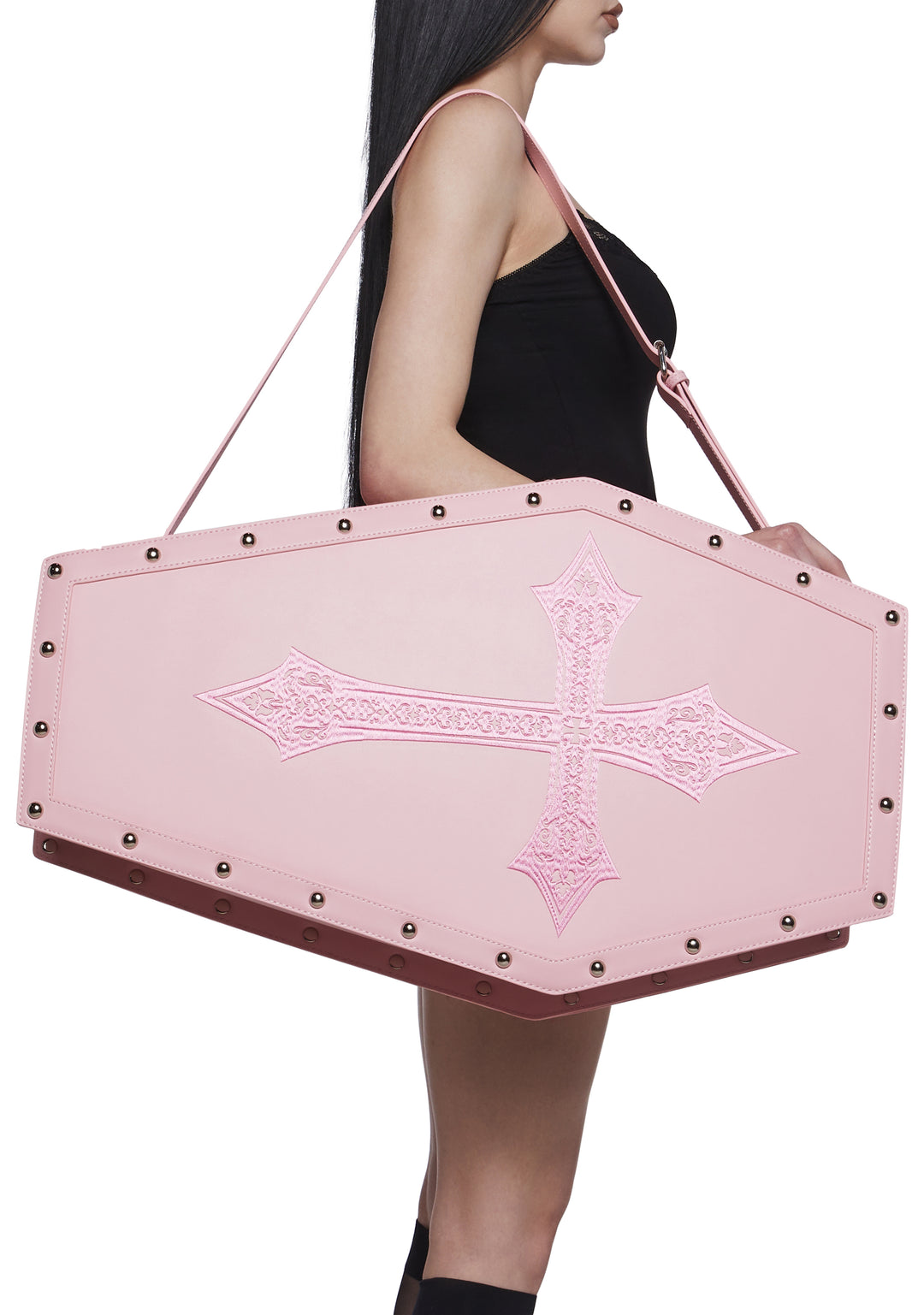 Widow Coffin Weekender Bag - Pink - Image 2