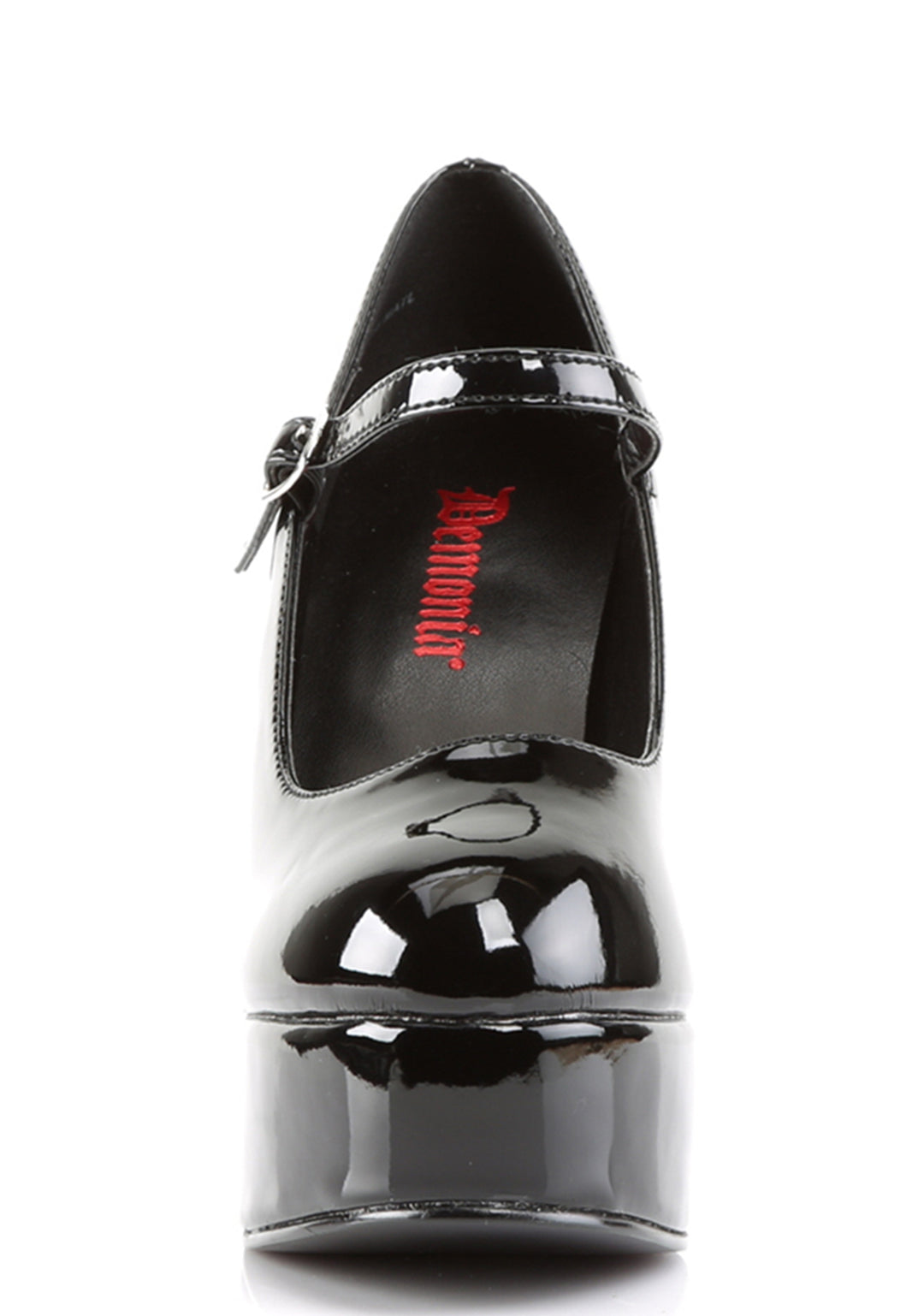Demonia Dolly Patent Platform Heels - Image 3
