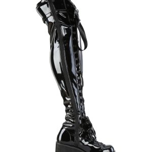 KERA-303 Platform Thigh High Boots