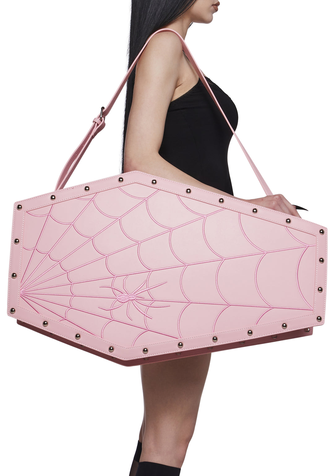Widow Coffin Weekender Bag - Pink - Image 7