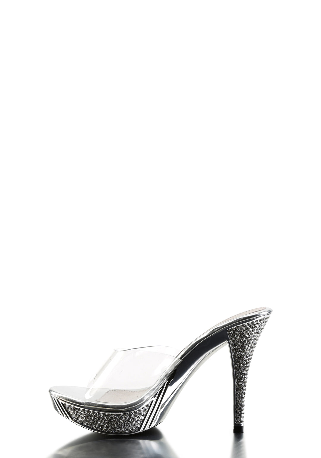 Elegant-401 Platform Slide-Silver Chrome - Image 2