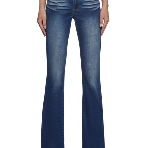 Womens Low Rise Jeans - Blue