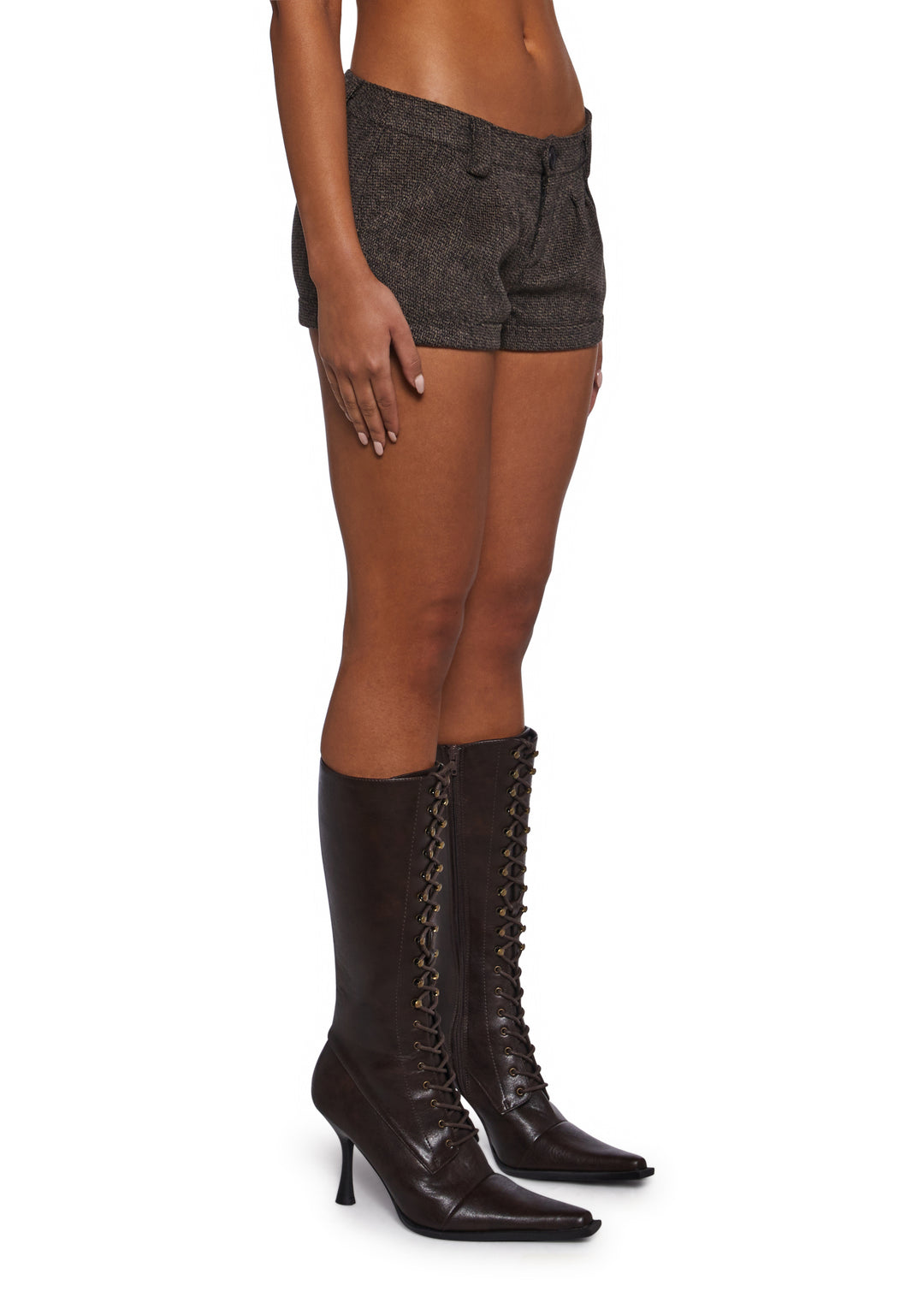 Preppy Notions Tweed Shorts - Image 3