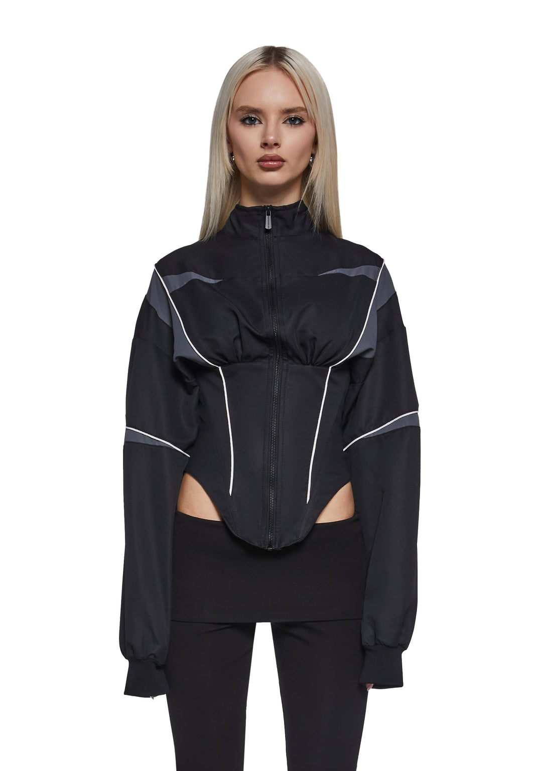 Tracksuit Corset Jacket