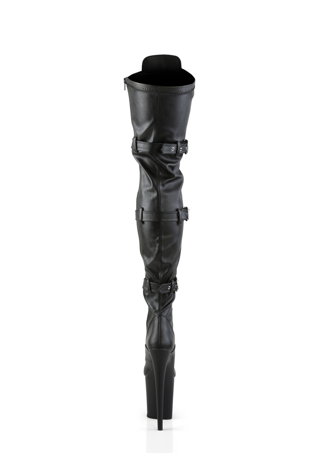 Flamingo-3028 Platform Thigh High Boots-Black - Image 4