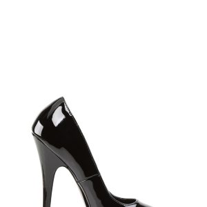 Devious Domina-420 Classic Pumps - Black