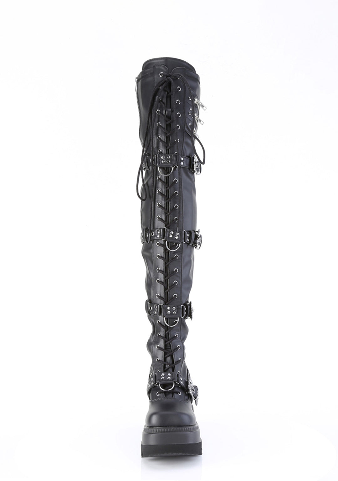 Shaker-420 Platform Thigh High Boots - Image 4