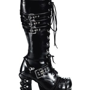 Charade-206 Platform Knee High Boots