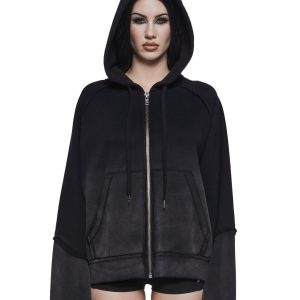 Punk Values Washed Hoodie