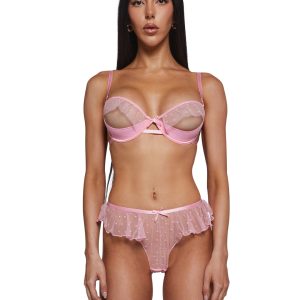 Roma Peek-A-Boo Bliss 2-Piece Set - Pink