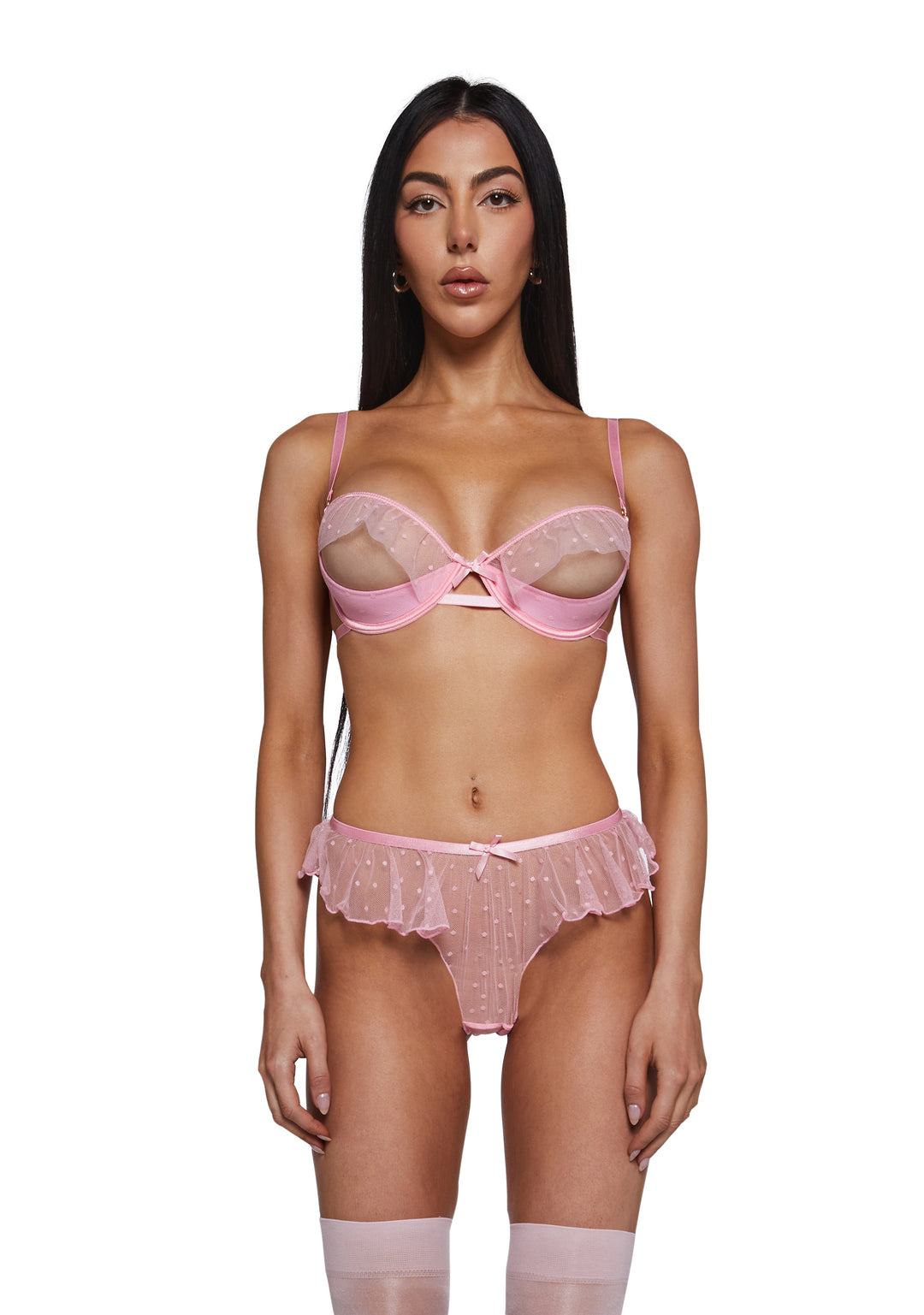 Roma Peek-A-Boo Bliss 2-Piece Set - Pink