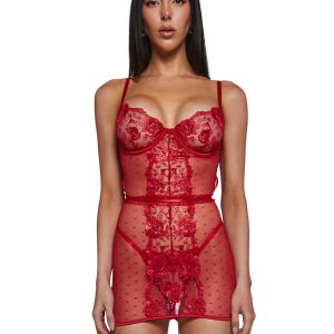 La Vie En Rose Chemise Set