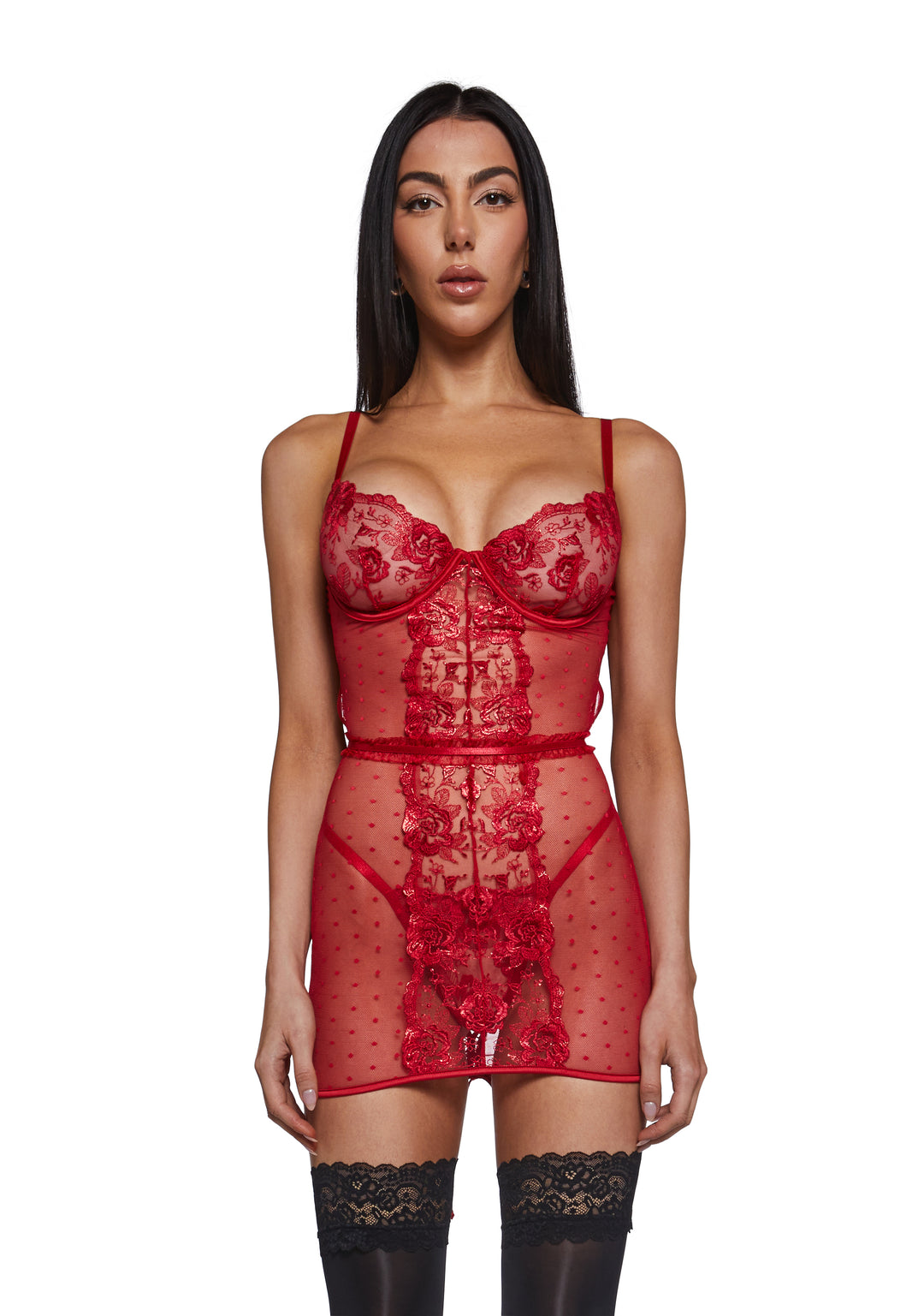 La Vie En Rose Chemise Set