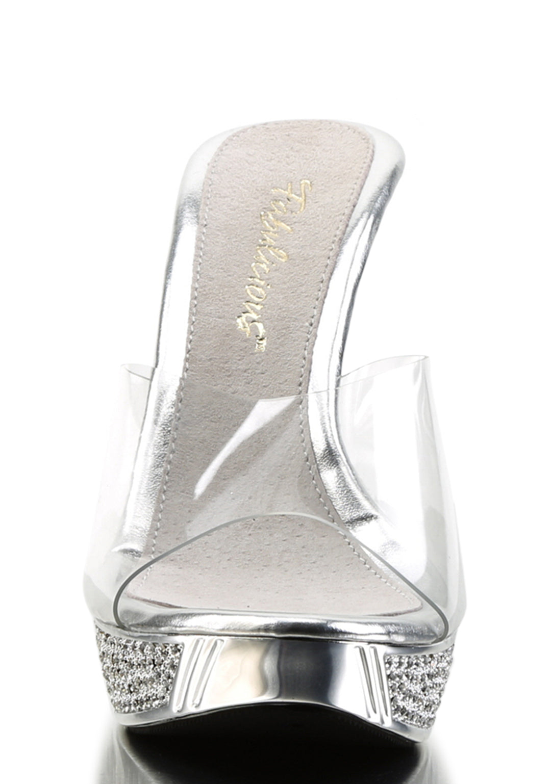 Elegant-401 Platform Slide-Silver Chrome - Image 4