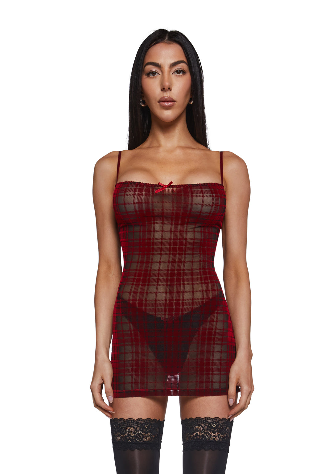 Velvet Lines Lingerie Set