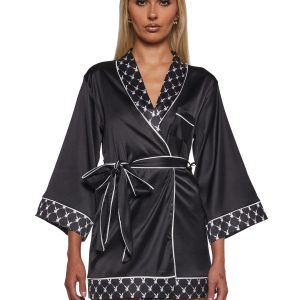 Playboy Bunny Smoke Lounge Robe