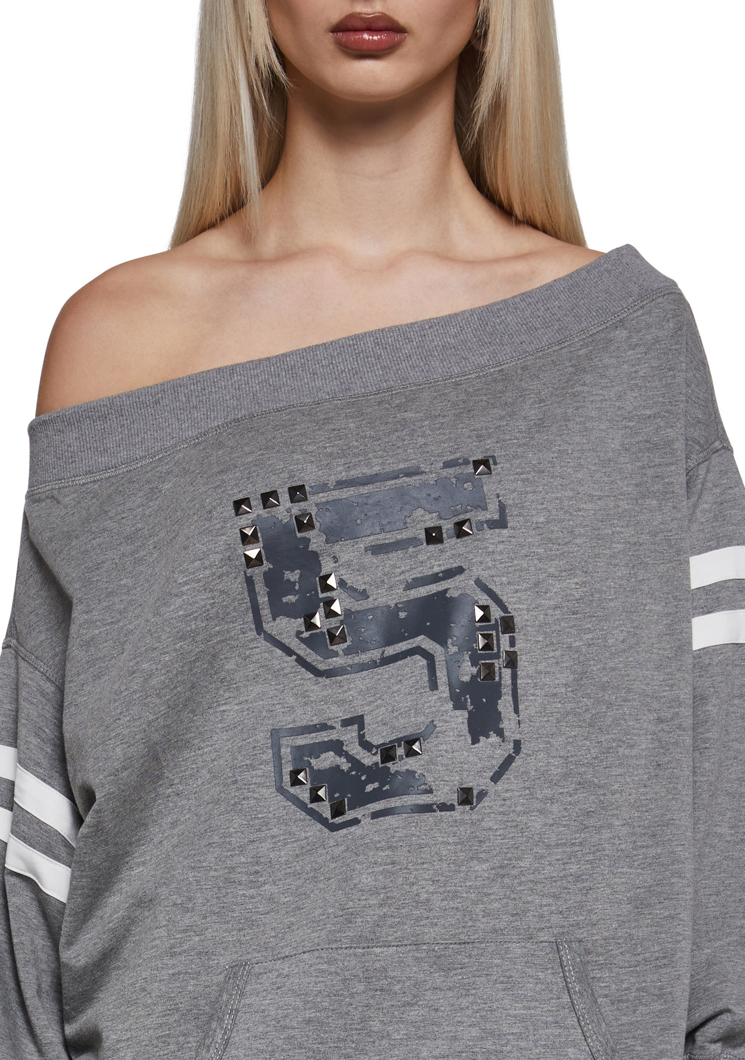 Team Spirit Off The Shoulder Dress - Image 5