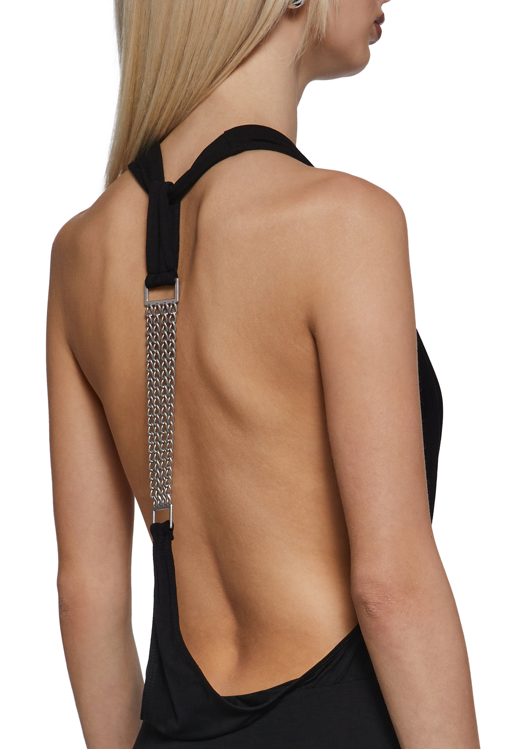 Womens Rayon Halter Top Generation Kiss - Black - Image 6