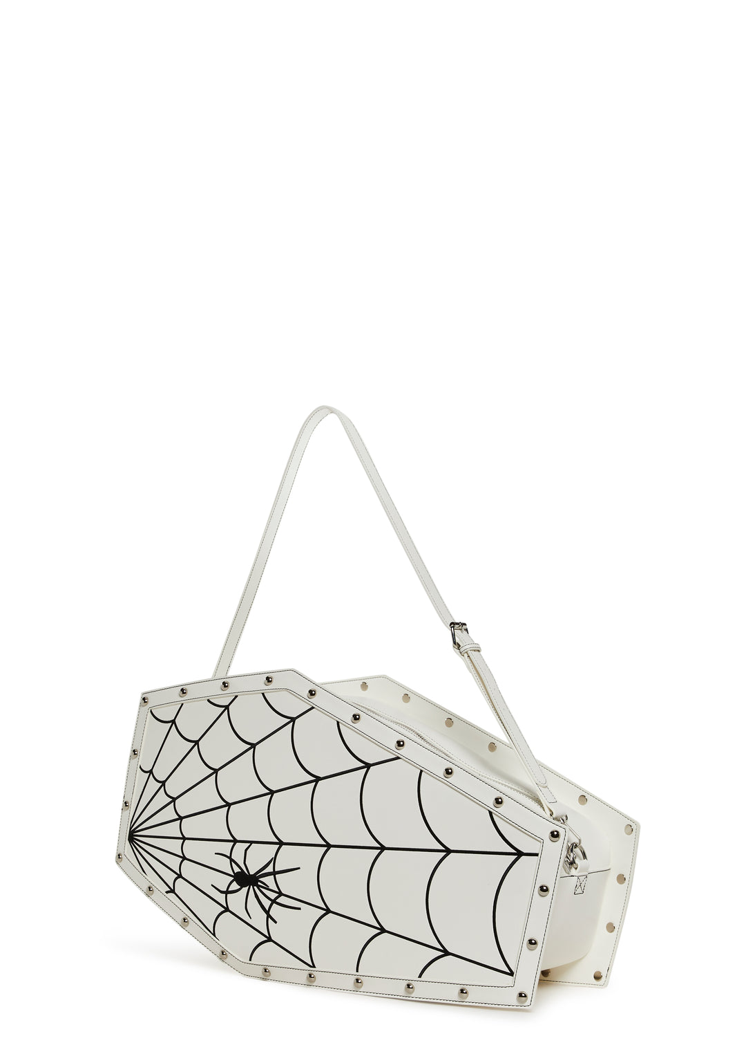 Widow Coffin Weekender Bag - White - Image 5