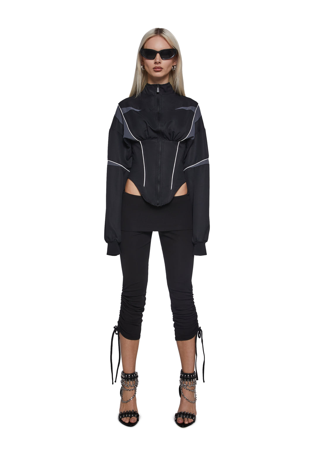 Tracksuit Corset Jacket - Image 2