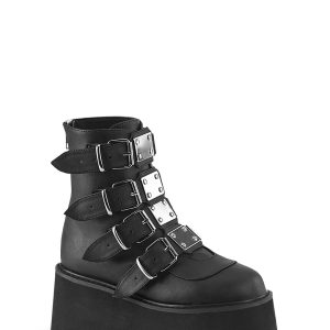 Damned-105 Platform Ankle Boots