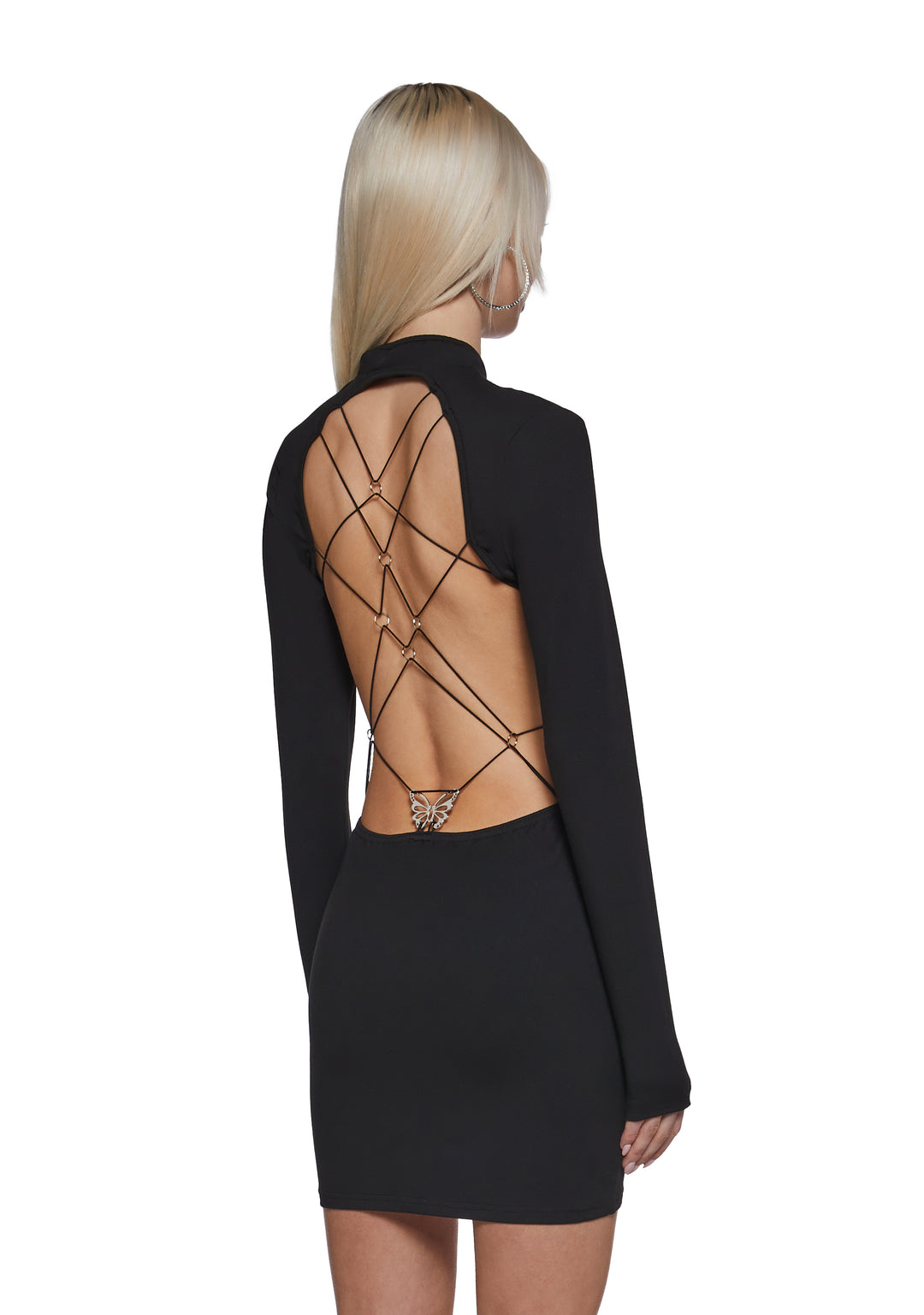 Secret Key Backless Dress - Image 4