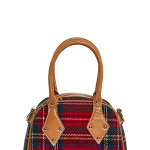 Multi Plaid Bowler Bag Current Mood - Multi