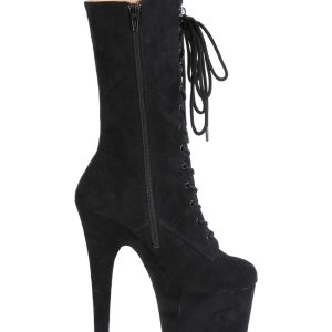 Flamingo-1050FS Platform Mid-Calf Boots-Black