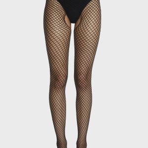 Crotchless Fishnet Tights