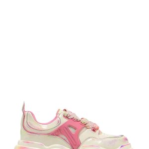 Koi Footwear Kaleidoscopic Platform Rainbow Trainers -Multi