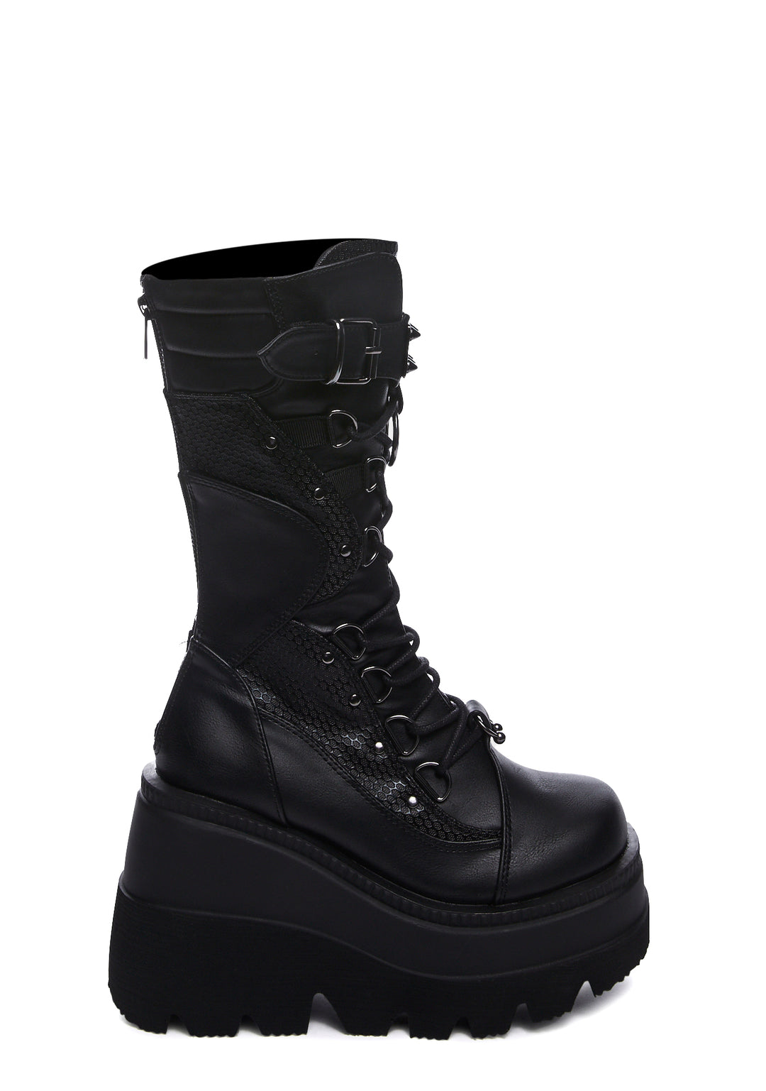 Shaker-70 Platform Mid-Calf Boots