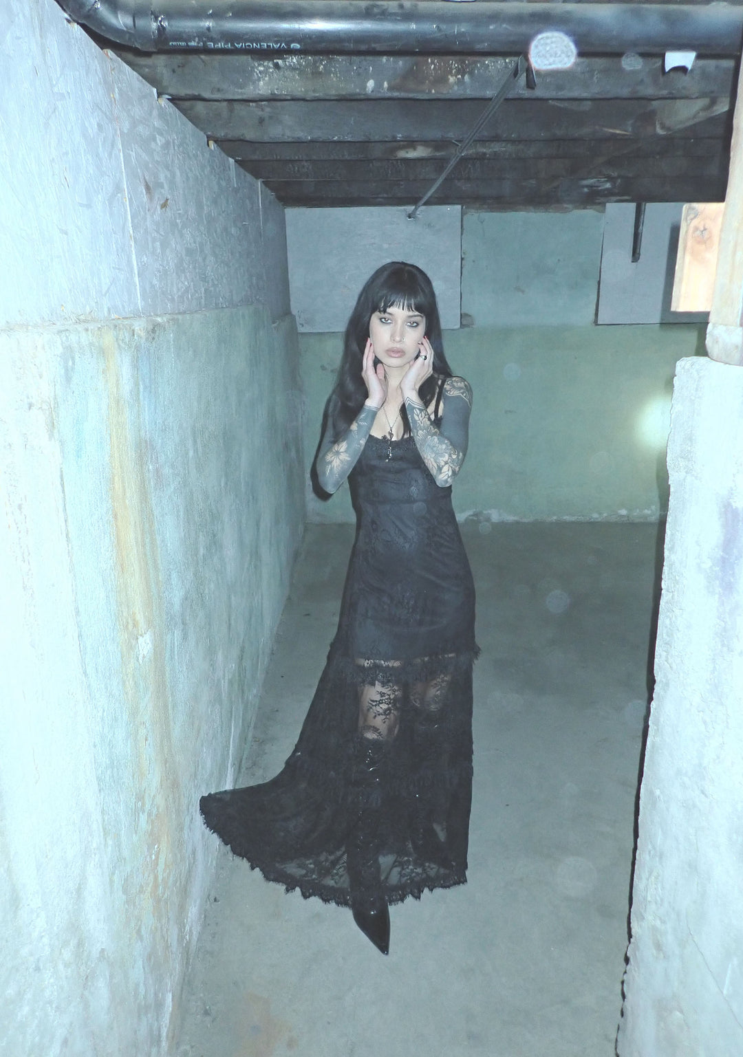 Temple Of Love Lace Maxi Dress - Image 6