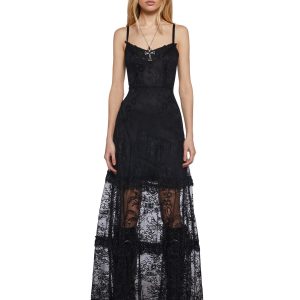 Temple Of Love Lace Maxi Dress