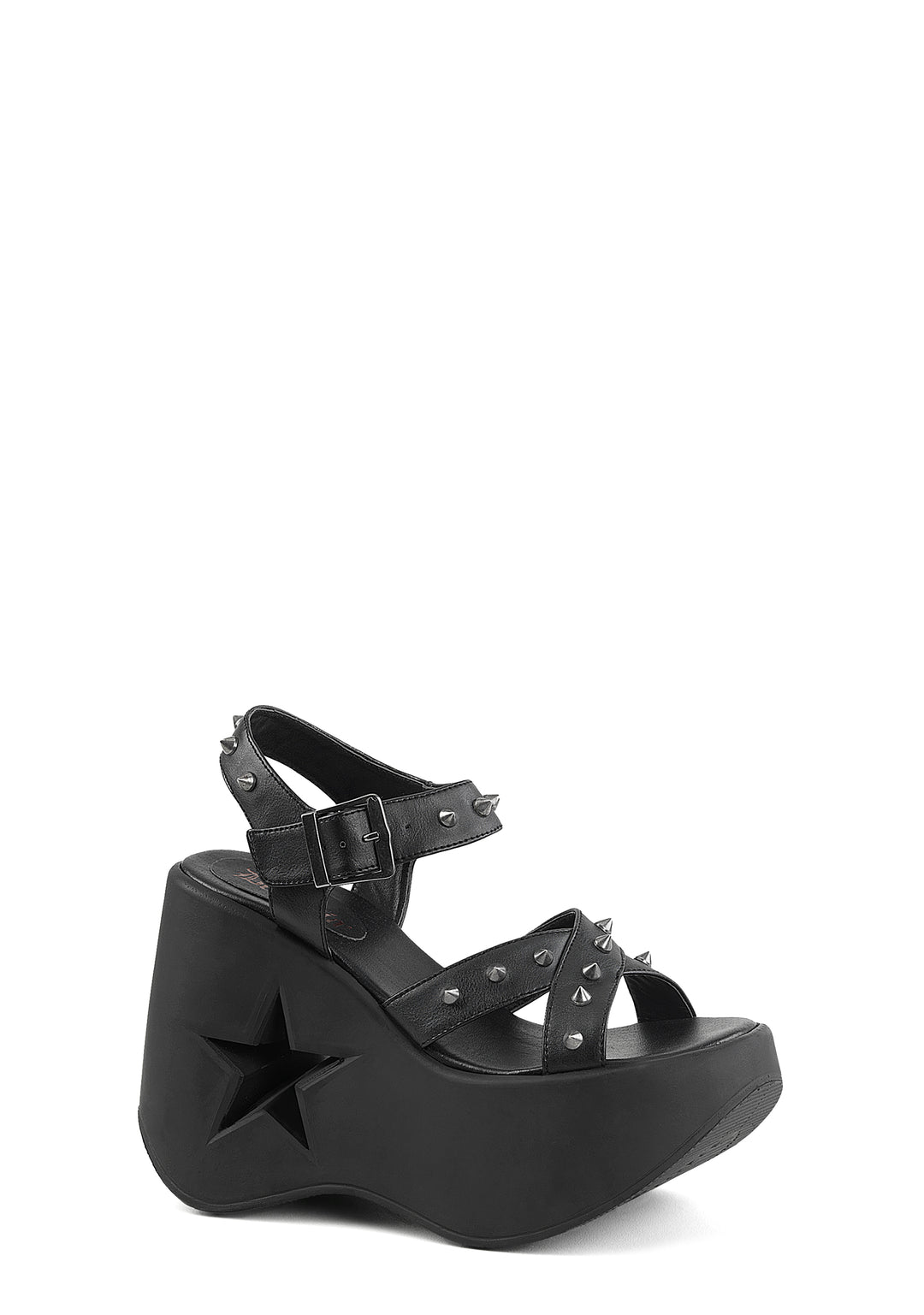 Dynamite-02 Platform Wedge Ankle Strap Sandals - Image 2