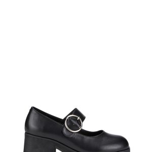 Current Mood Platform Mary Janes - Black