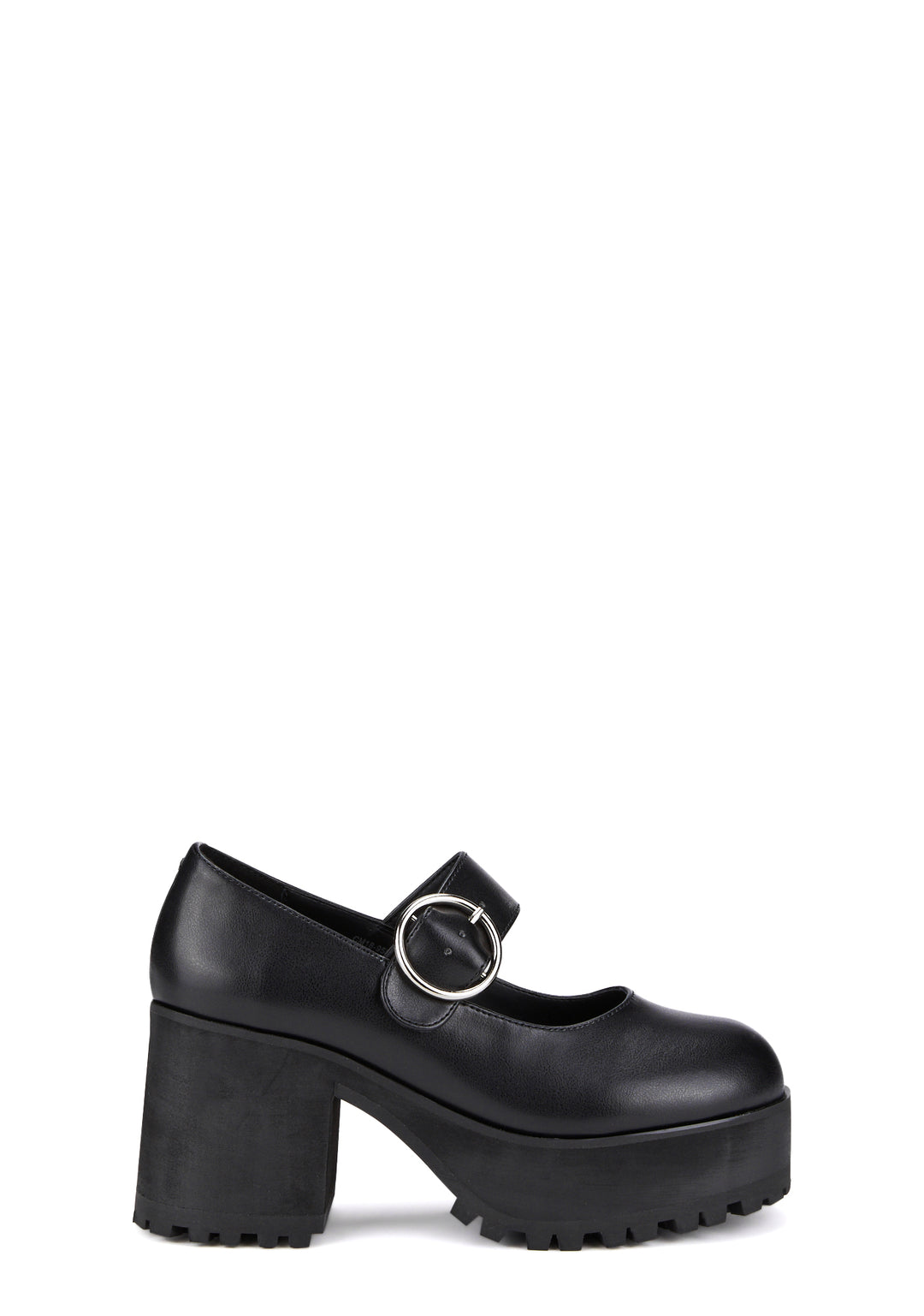Current Mood Platform Mary Janes - Black