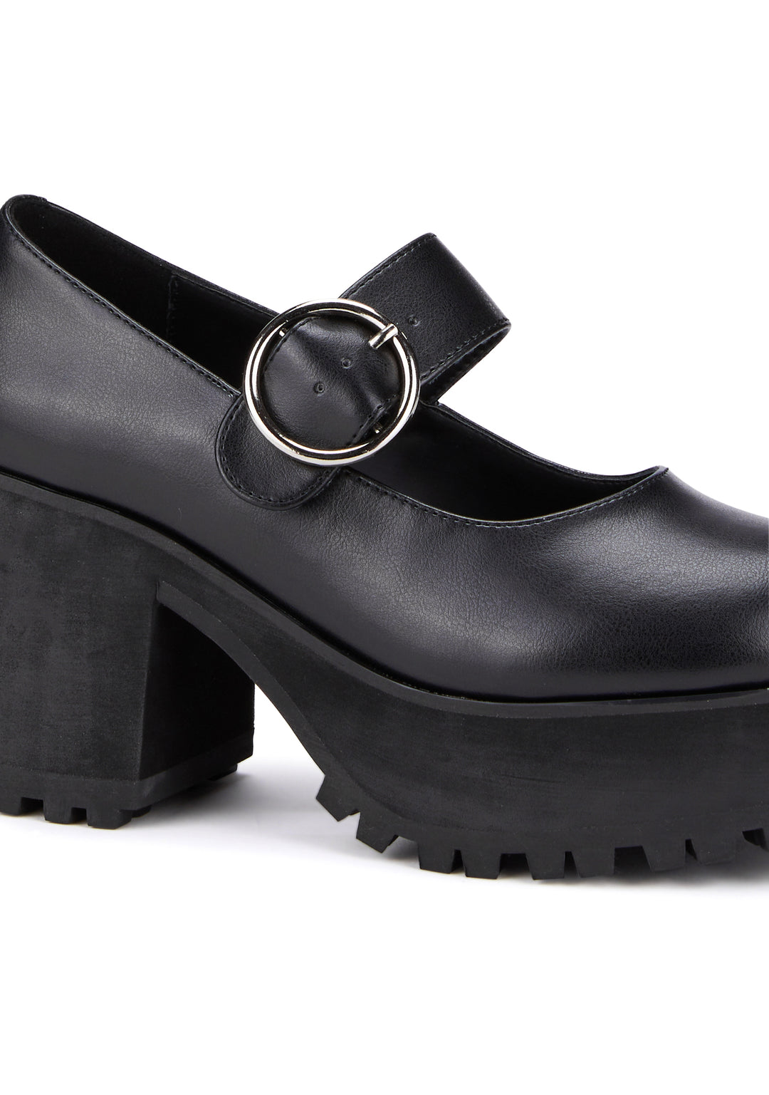 Current Mood Platform Mary Janes - Black - Image 2