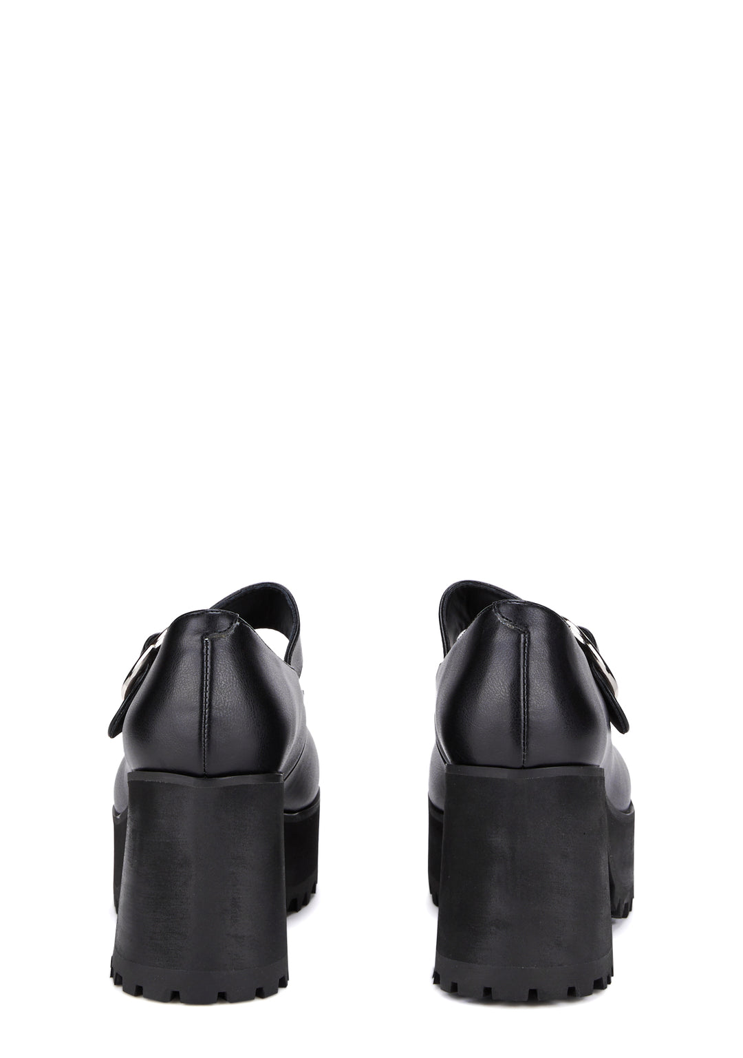 Current Mood Platform Mary Janes - Black - Image 4