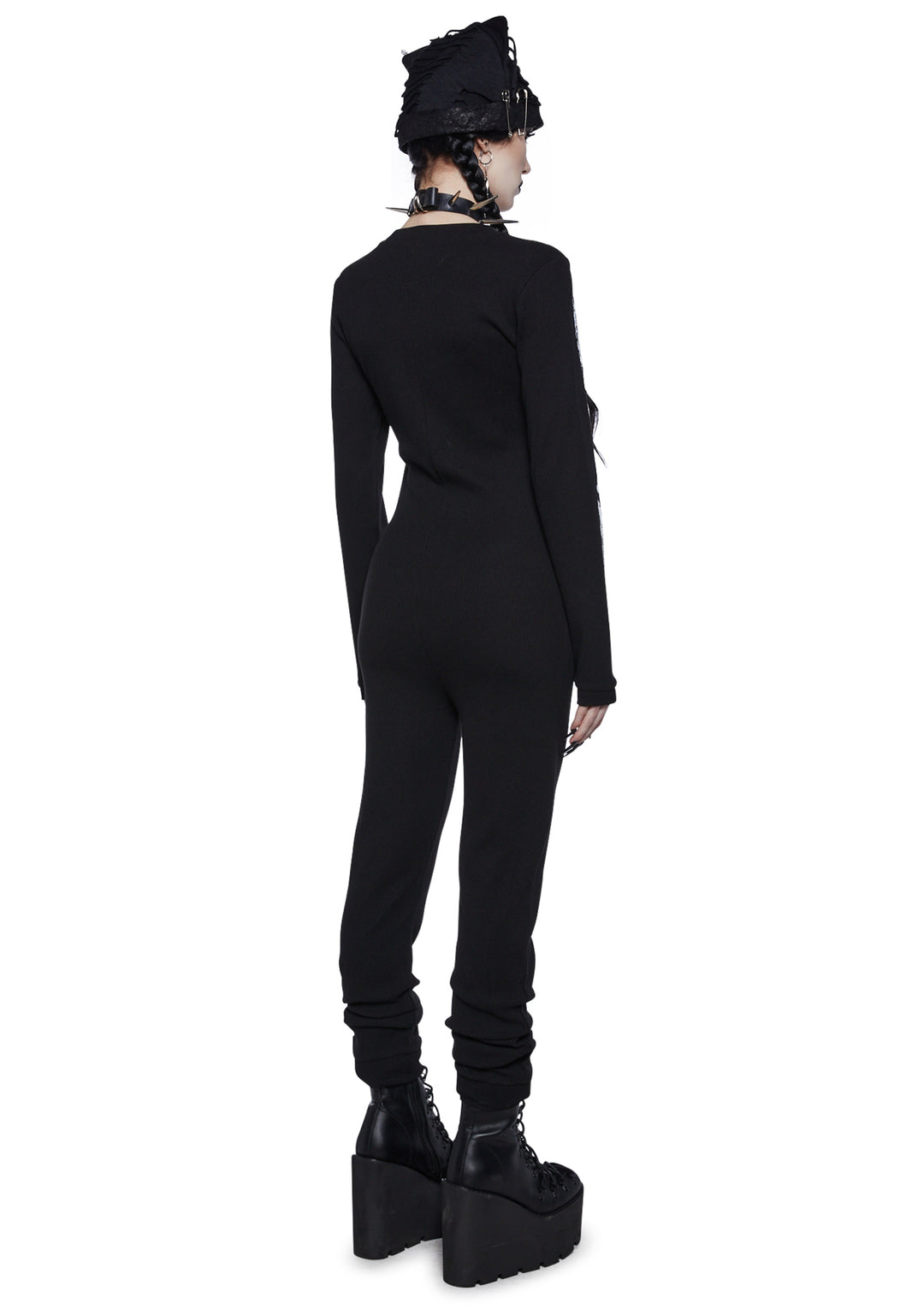 Halloween Skeleton Thermal Onesie - Image 4