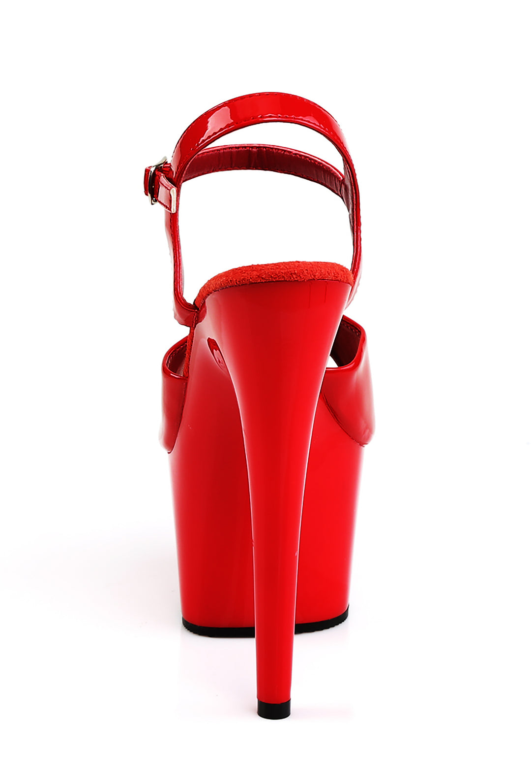 Adore-709 Platform Ankle Strap Sandals-Red - Image 4