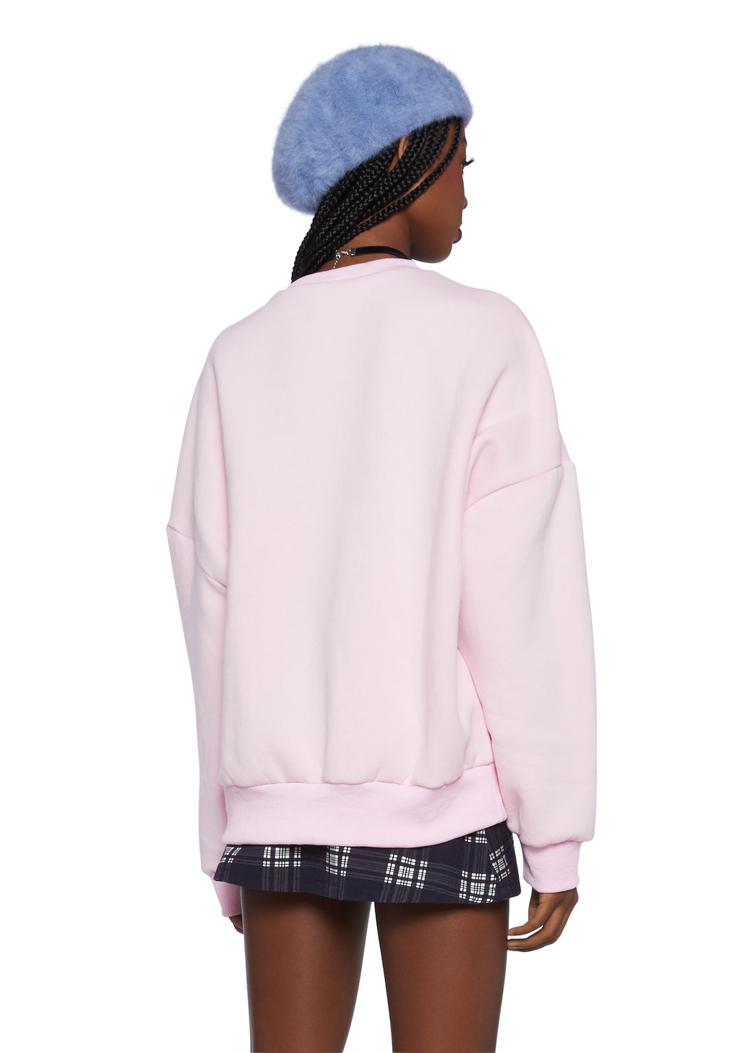 Dolls Kill x Clueless Tai Graphic Crewneck Sweatshirt - Pink - Image 4