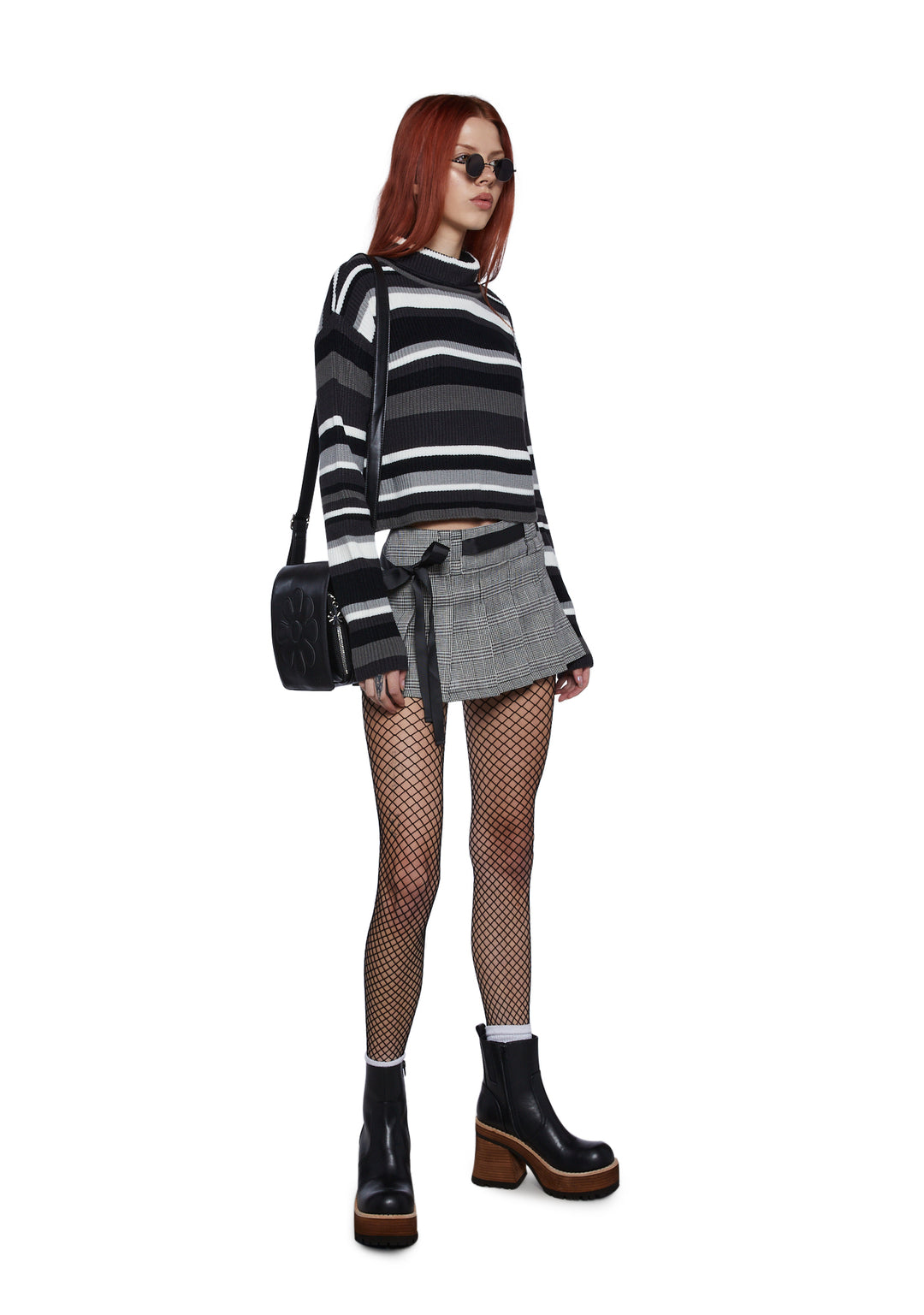 Delias Turtleneck Sweater-Black - Image 2