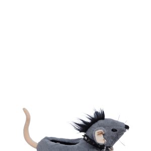 Punk Rat Slippers - Gray