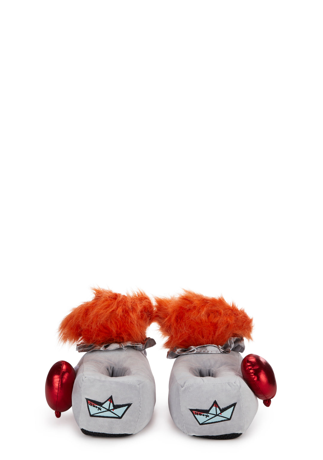 Dolls Kill x WB Horror It Pennywise Clown Plush Slippers - Multi - Image 4