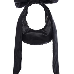 Sugar Thrillz Bow Shoulder Bag-Black