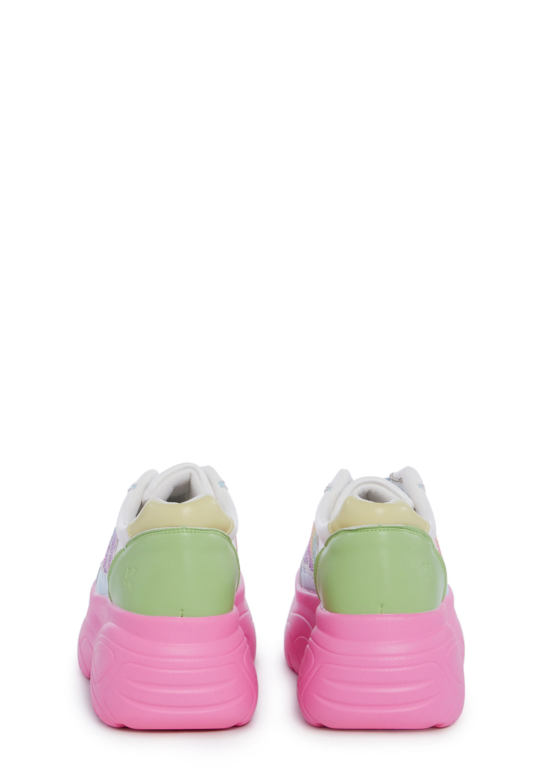 Koi Footwear Chunky Platform Sneakers- Pink - Image 4