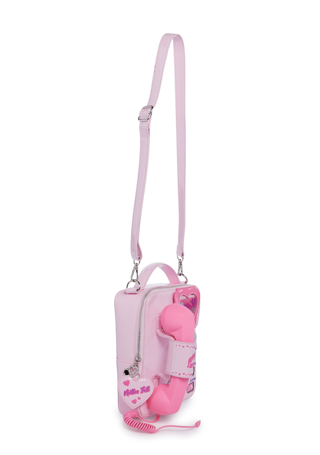 Sugar Thrillz Phone Crossbody Bag - Pink - Image 5