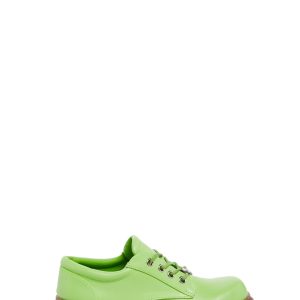 Delia's by Dolls Kill Platform Vegan Leather Oxfords - Black