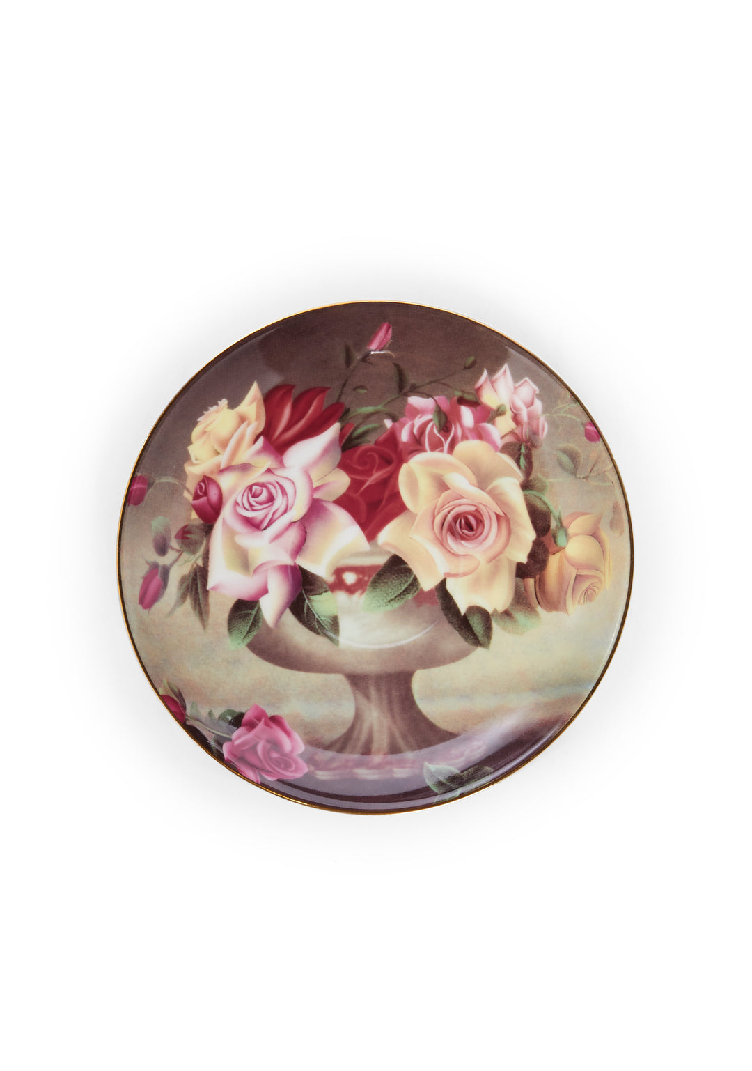 Widow Floral Tea Cup And Saucer - Multi - Image 3