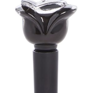 Widow Rose Bud Bottle Nail Polish - Black